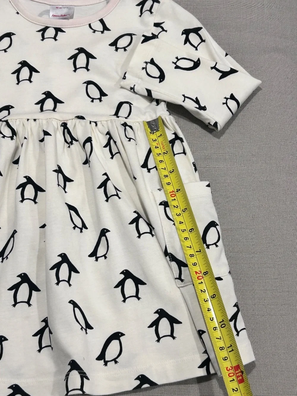 Hanna Andersson Cotton Penguin Dress Toddler Girls Size 3